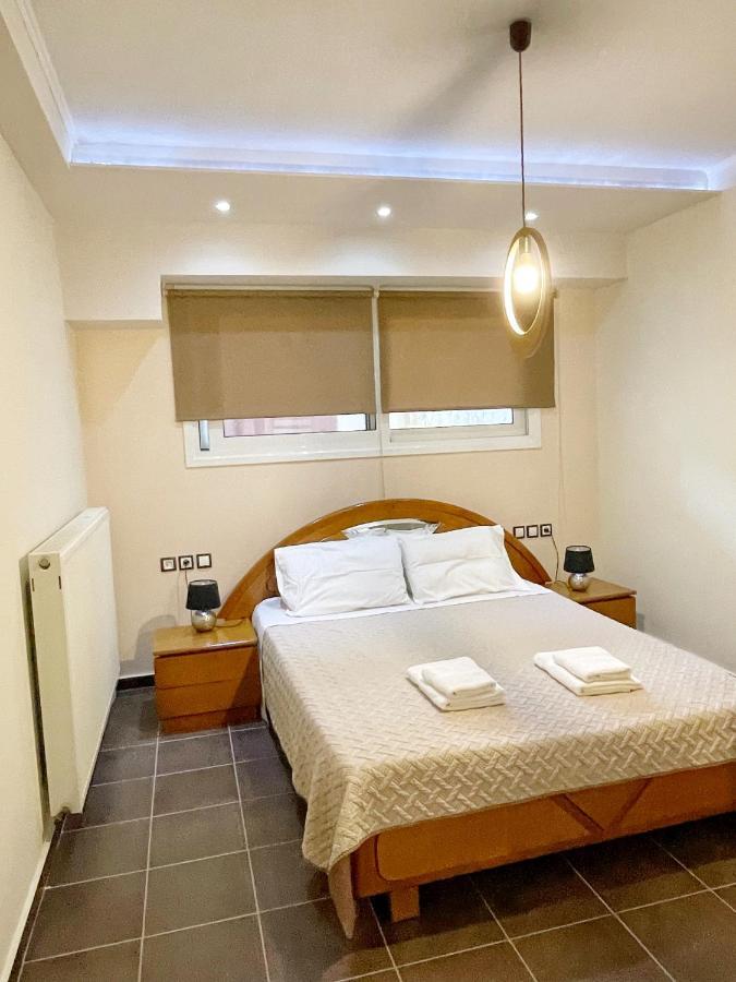 Glaros Beach Apartment Kato Daratso Luaran gambar