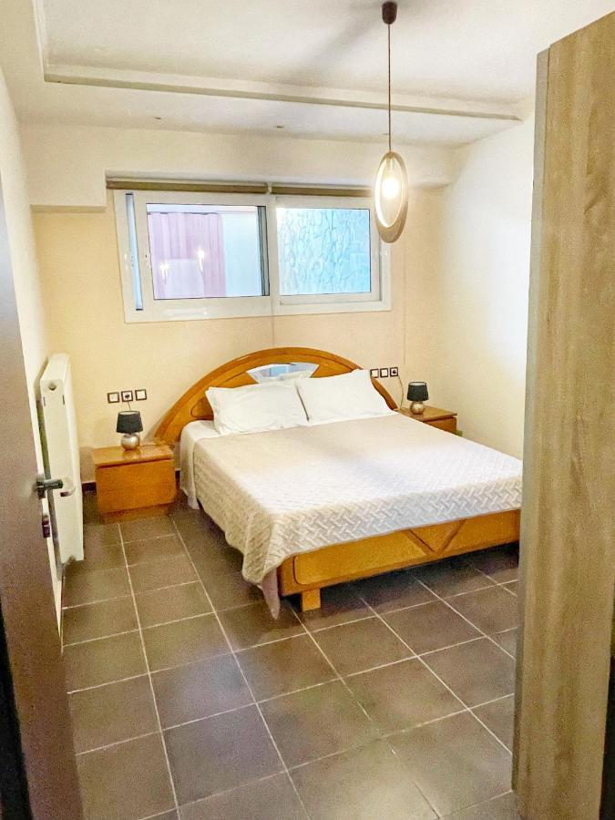 Glaros Beach Apartment Kato Daratso Luaran gambar