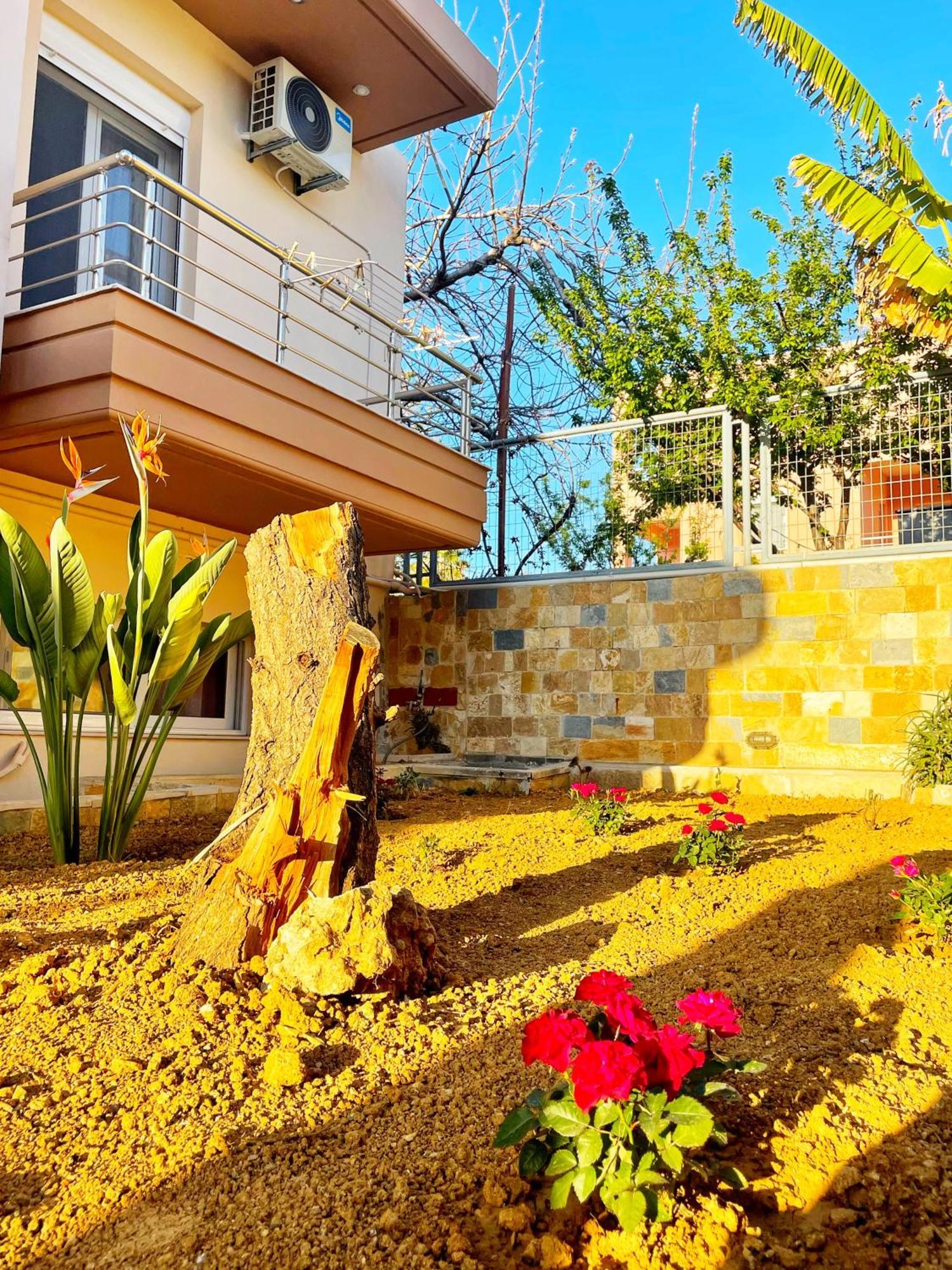 Glaros Beach Apartment Kato Daratso Luaran gambar