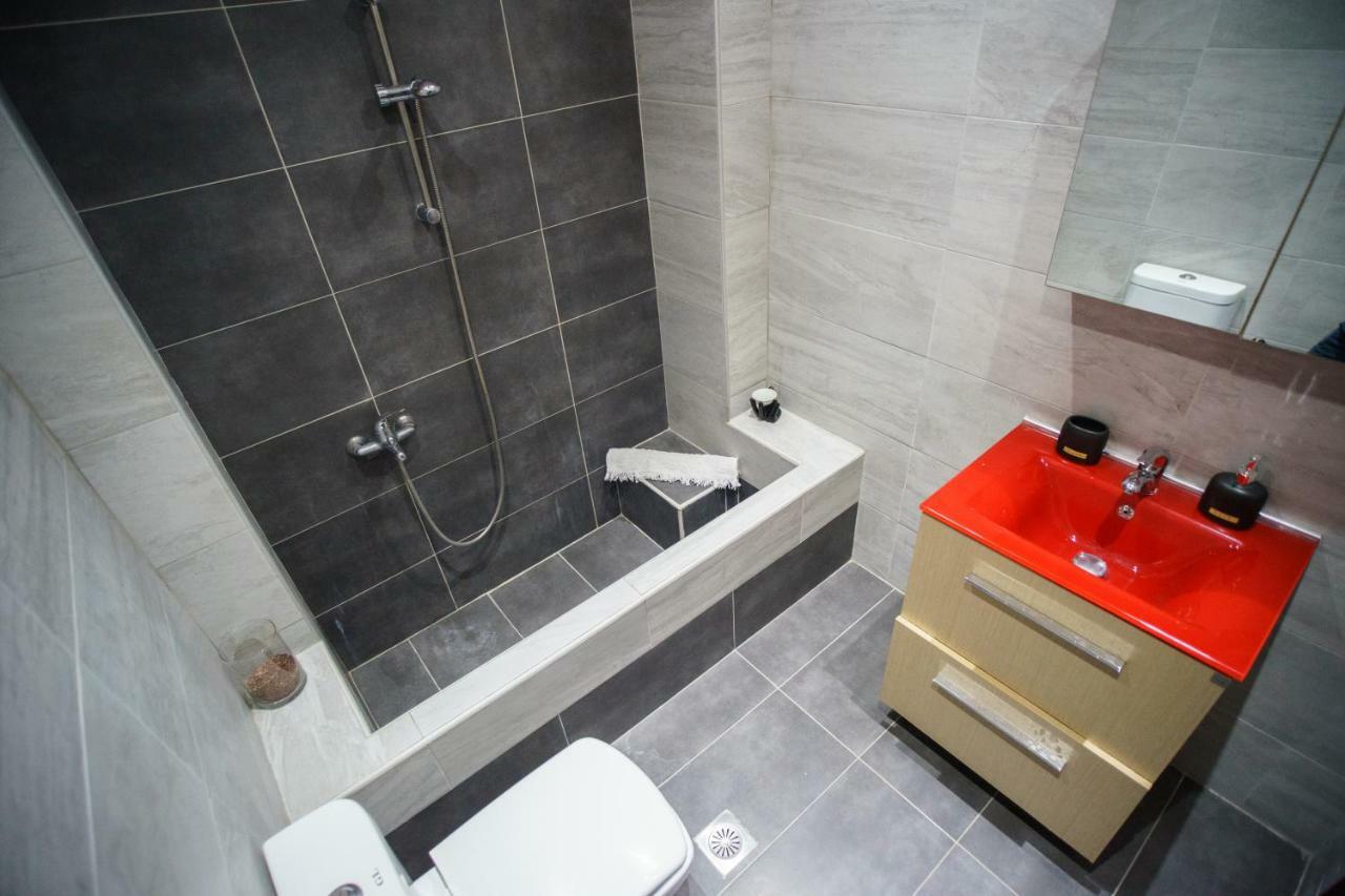 Glaros Beach Apartment Kato Daratso Luaran gambar