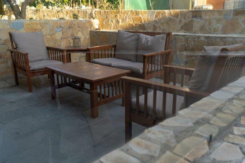 Glaros Beach Apartment Kato Daratso Luaran gambar