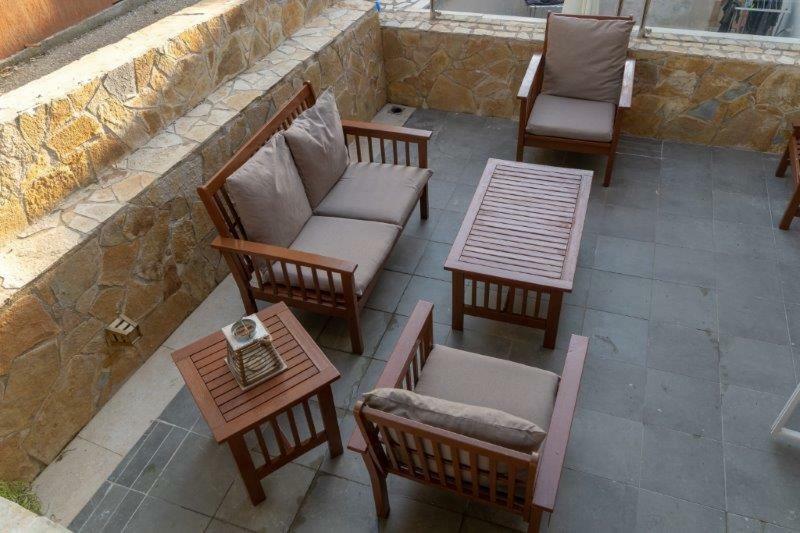 Glaros Beach Apartment Kato Daratso Luaran gambar